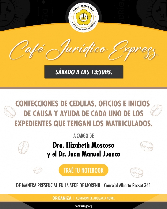 CAFÉ JURÍDICO EXPRESS